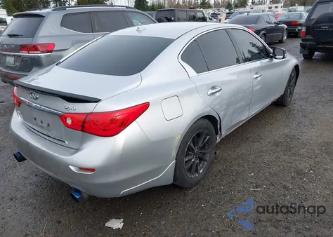 2017 Infiniti Q50 3.0T Signature Edition z USA, uszkodzony, nr VIN JN1EV7AR3HM841640